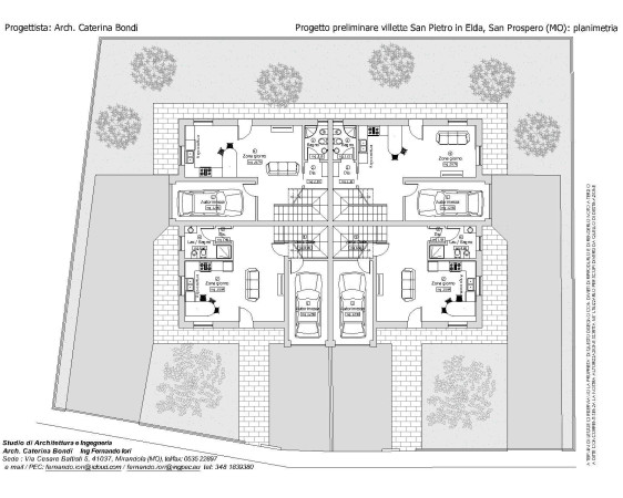 Villa Affiancata - Schiera SAN PROSPERO vendita   Brandoli Centro S.I.M. sas di Cacciapuoti Pietro