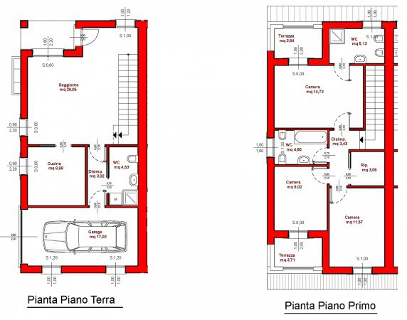 Villa Affiancata - Schiera CODROIPO vendita    Progetto.info