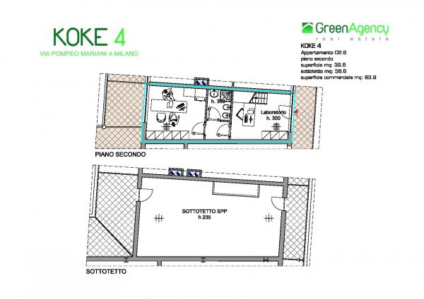  milano vendita quart: bicocca greenagency