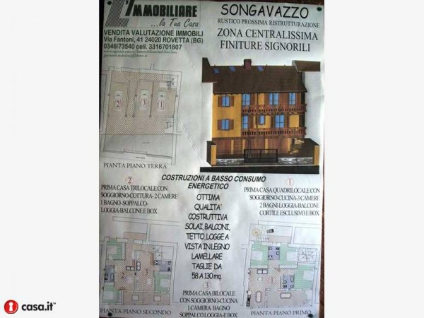 Appartamento SONGAVAZZO vendita   VITTORIO VENETO L&#039;IMMOBILIARE DI STABILINI MARIANGELA