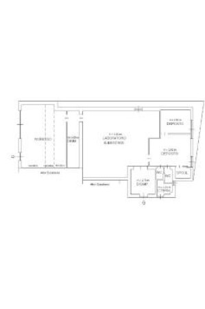 Planimetria LOCALE - 190M² - CENTRO BUJA (UD)
