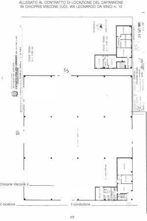 Planimetria CAPANNONE - 5200M² - VIA DA VINCI, 17 (UD)