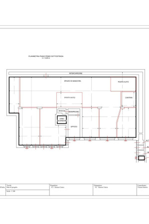 Planimetria POSTI E BOX - VIA ISTRIA, 81 (TS)