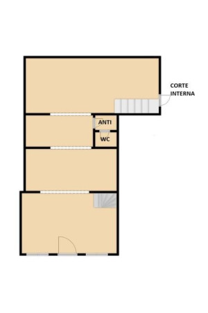 Planimetria NEGOZIO - 240 M² - VIA BATTISTI, 31 (TS)