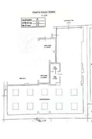 Planimetria LOCALE - 138M² - VIA TOTI 8