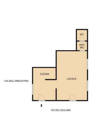 Planimetria PALAZZINA - 139 M² - CAMPO SAN GIACOMO (TS)