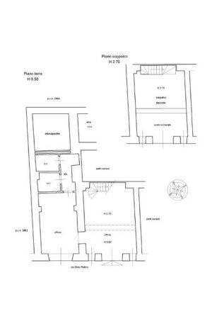 Planimetria NEGOZIO - 100M² - VIA SILVIO PELLICO, 10/A