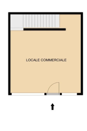 Planimetria NEGOZIO - 25 M² - VIA DEL RIVO 40 (TS)