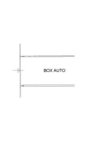 Planimetria BOX AUTO - 15M² - VIA DEL MONTE CENGIO, 2/6 (TS)