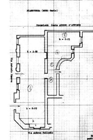 Planimetria LOCALE - 143M² - VIA CANOVA, 4 (TS)
