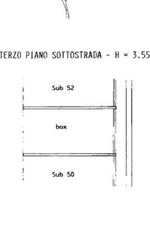 Planimetria BOX SOPPALCATO - 14M² - VIA DELL'ISTRIA, 139/1(TS)
