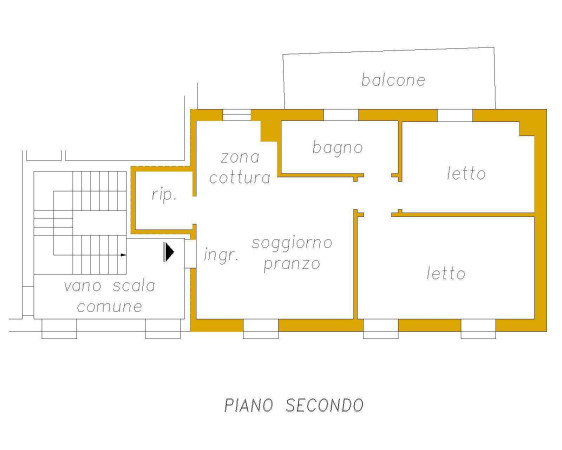 Appartamento ARGENTA vendita   G. B. Aleotti Punto Casa