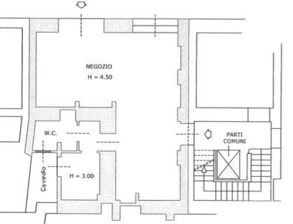 Negozio - Loc.Com. PAVIA vendita    Robbiati Immobiliare S.n.c di Robbiati E. A. e C.