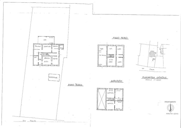 Villa Unifamiliare - Indipendente GUALTIERI vendita   Pieve Eridano di Calascibetta Anna