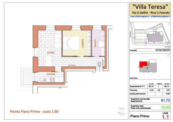 Appartamento GRADO vendita   riva Ugo Foscolo 1 Ravalico Real Estate