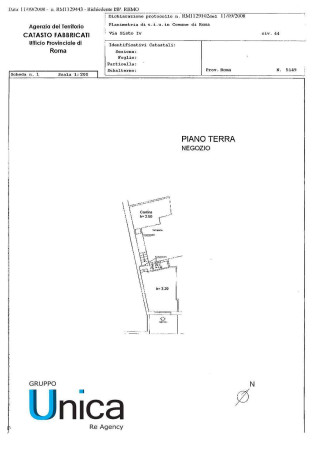 Negozio - Loc.Com. ROMA vendita  PINETA SACCHETTI Sisto IV Gruppo Unica Re Agency  filiale Roma1