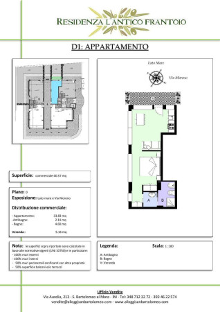 Appartamento SAN BARTOLOMEO AL MARE vendita   Aurelia Esal S.R.L