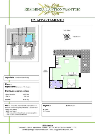 Appartamento SAN BARTOLOMEO AL MARE vendita   Aurelia Esal S.R.L