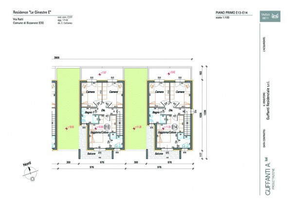 Villa Affiancata - Schiera BIZZARONE vendita   Ratti Guffanti A. S.p.a.