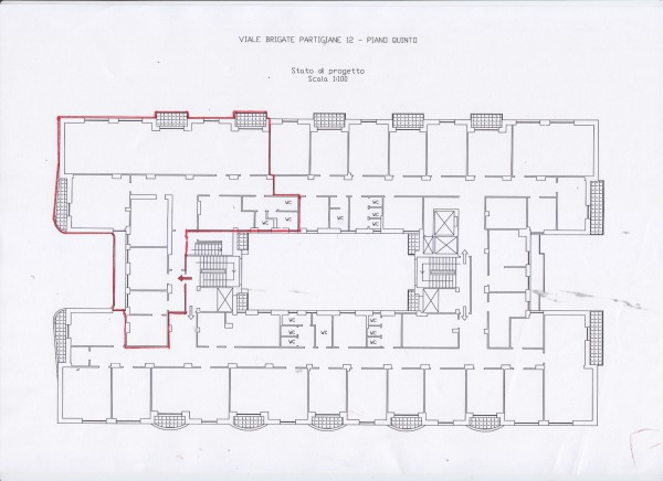 Ufficio - Loc.Com. GENOVA affitto  CENTRO delle Brigate Partigiane Immobiliare Brunelli