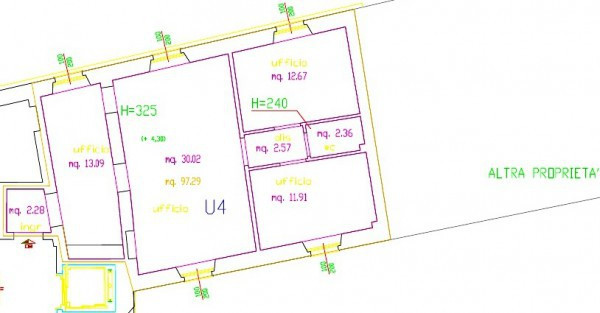 Ufficio - Loc.Com. LECCO affitto   Roma NEGRI REAL ESTATE