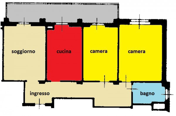 Appartamento MELEGNANO vendita   delle Margherite Gabetti - B.&amp;C. Immobiliare s.n.c (Melegnano -