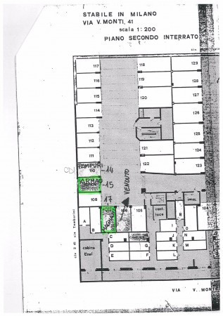  milano affitto quart: vincenzo monti studio-gaetani