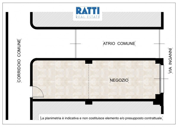 Negozio - Loc.Com. MILANO affitto  INGANNI Angelo Inganni Ratti Real Estate