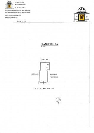 Negozio - Loc.Com. NAPOLI vendita  VOMERO  STUDIO DE FALCO servizi immobiliari