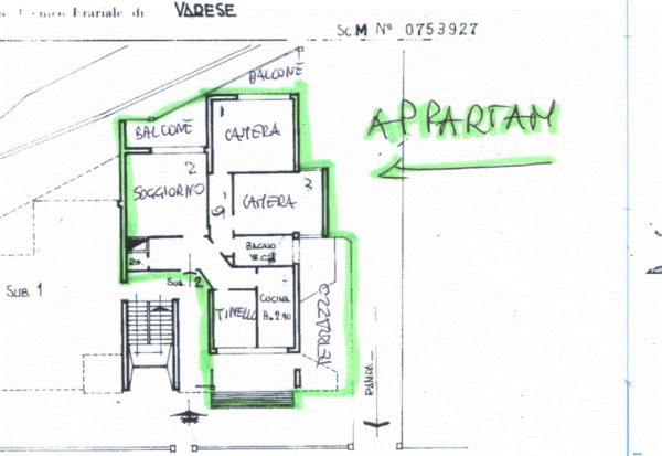 Appartamento VARESE affitto   Guglielmo Oberdan L'ALVEARE SAS