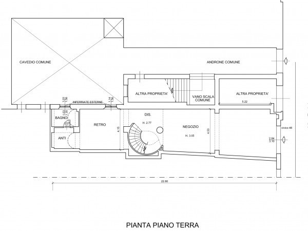 Negozio - Loc.Com. MODENA affitto  CENTRO  Affarimmobiliari