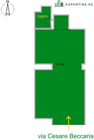Negozio - Loc.Com. CATANIA affitto  TRAPPETO-CIBALI Cesare Beccaria Expertise RE
