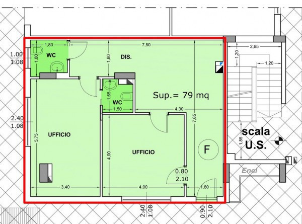Ufficio - Loc.Com. BARI affitto  SAN PASQUALE Stradella San Pasquale Planifim s.r.l.