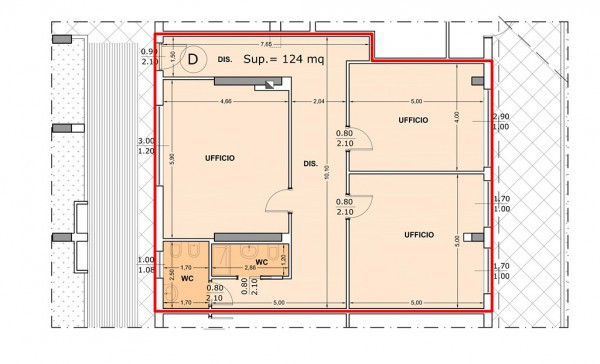 Ufficio - Loc.Com. BARI affitto  SAN PASQUALE Stradella San Pasquale Planifim s.r.l.