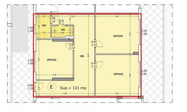 Ufficio - Loc.Com. BARI affitto  SAN PASQUALE Stradella San Pasquale Planifim s.r.l.