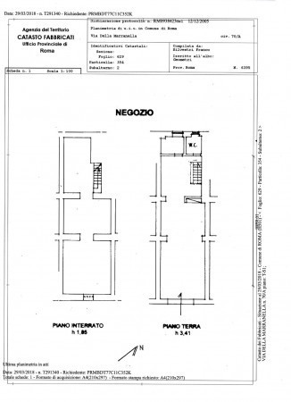 Negozio - Loc.Com. ROMA vendita  PIGNETO della Marranella Commerciale 2004 s.r.l.