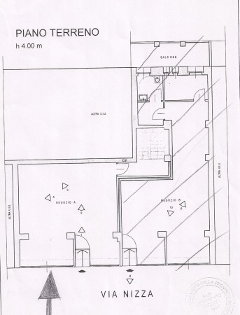 Negozio - Loc.Com. TORINO affitto  SAN SALVARIO  Architechnical Design srl