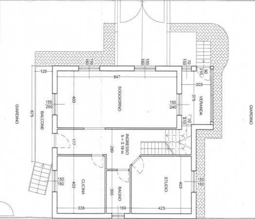 Villa GARBAGNATE MILANESE vendita    CONSULOVEST  CORBETTA Via Meroni 2 - MILANO V.le S