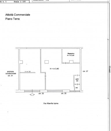 Negozio - Loc.Com. ROMA affitto   Altavilla Irpina Commerciale 2004 s.r.l.