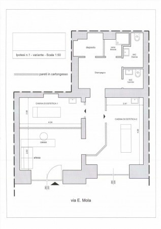 Negozio - Loc.Com. BARI affitto  MADONNELLA Emanuele Mola De Chirico Consulenza immobiliare